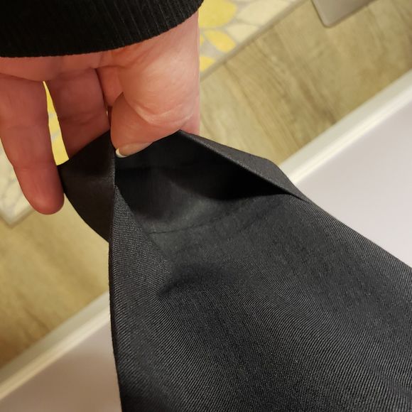 Lauren Ralph Lauren Dark Gray Cuffed, Pleated Mens Dress Slacks Size 40 W x 30 L - Picture 7 of 12